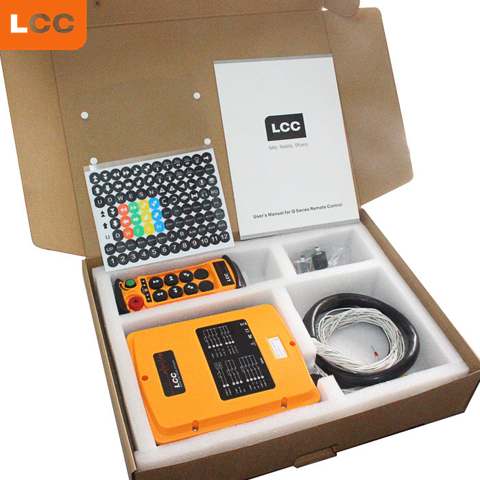 Q606 6 按钮液压电动起重机无线无线电钢丝绳绞车遥控器
